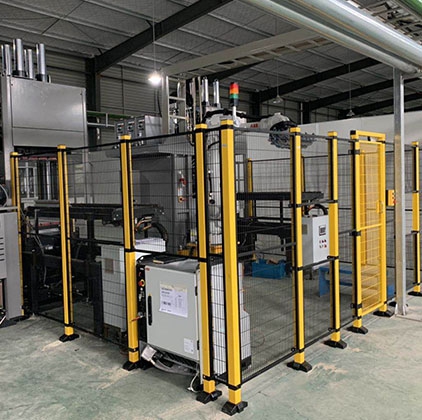 江苏Intelligent manufacturing automated production line for rubber injection machine