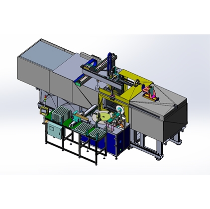 广东Headphone shell injection molding on-line inspection, film and reloading automation